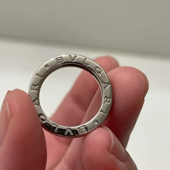 Bvlgari b-zero 1 band whitegold 18k ring - Picture 2 of 8